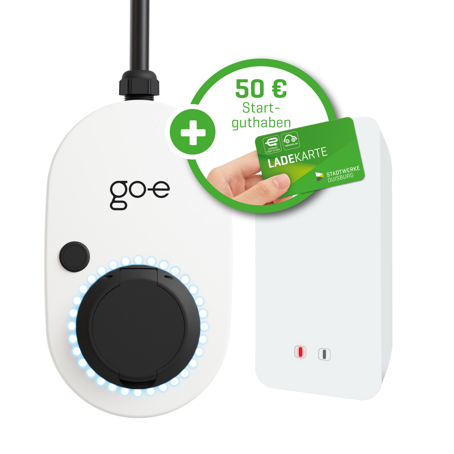 Bundle: Go-E + Ladekarte + Gateway "ChargeUp Smart"