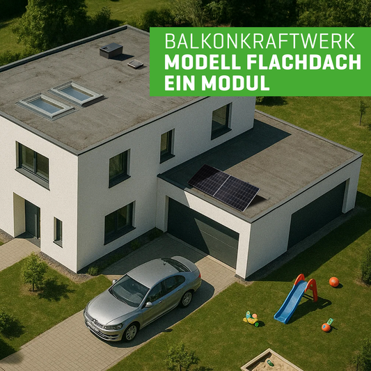 Flachdach – 1 Modul